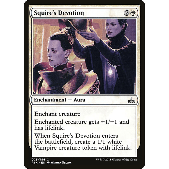 Squire's Devotion #025