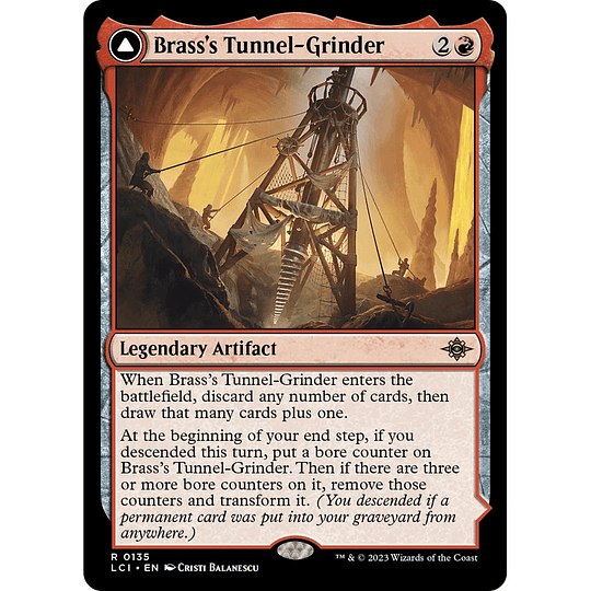 Brass's Tunnel-Grinder // Tecutlan, the Searing Rift #135