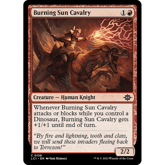 Burning Sun Cavalry #138