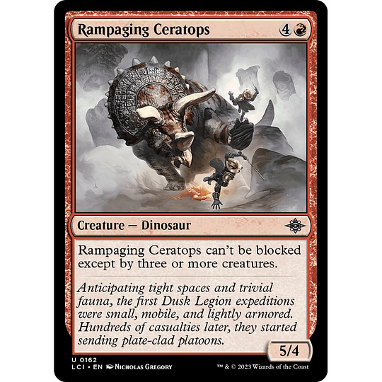 Rampaging Ceratops #162