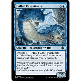 Frilled Cave-Wurm #057