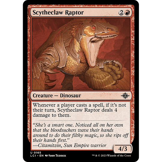 Scytheclaw Raptor #165