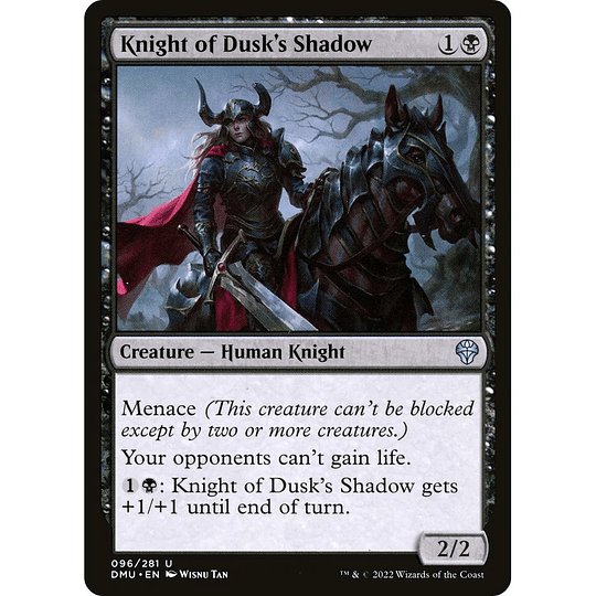 Knight of Dusk's Shadow #096