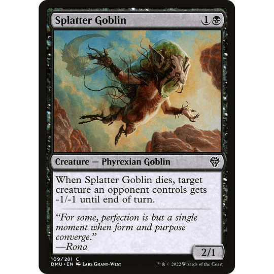 Splatter Goblin #109