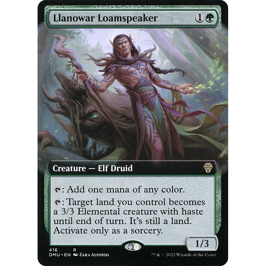 Llanowar Loamspeaker #416