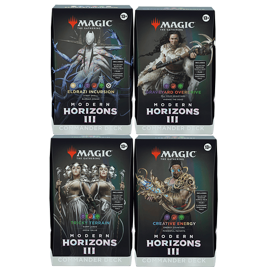 Commander Deck MH3 PAck 4 mazos