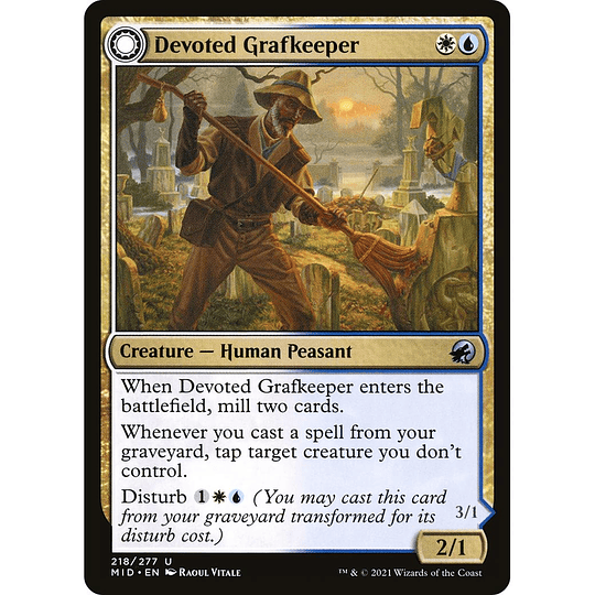 Devoted Grafkeeper // Departed Soulkeeper #218