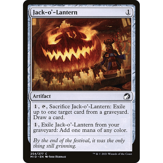 Jack-o'-Lantern #254