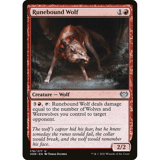 Runebound Wolf #176