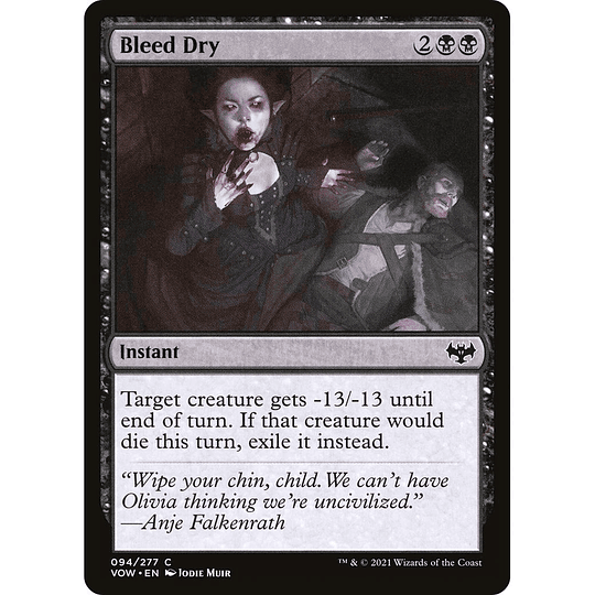 Bleed Dry #094