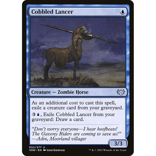 Cobbled Lancer #052