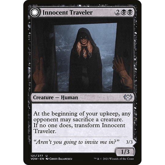 Innocent Traveler // Malicious Invader #121