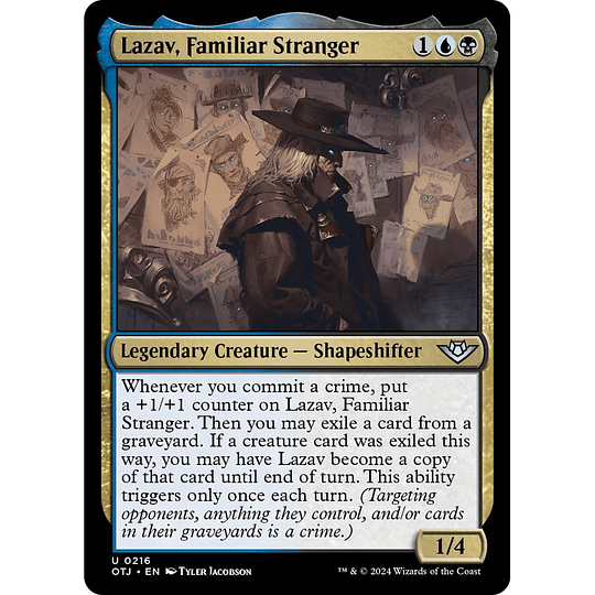 Lazav, Familiar Stranger #216