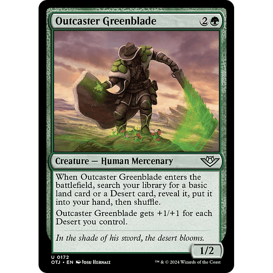 Outcaster Greenblade #172