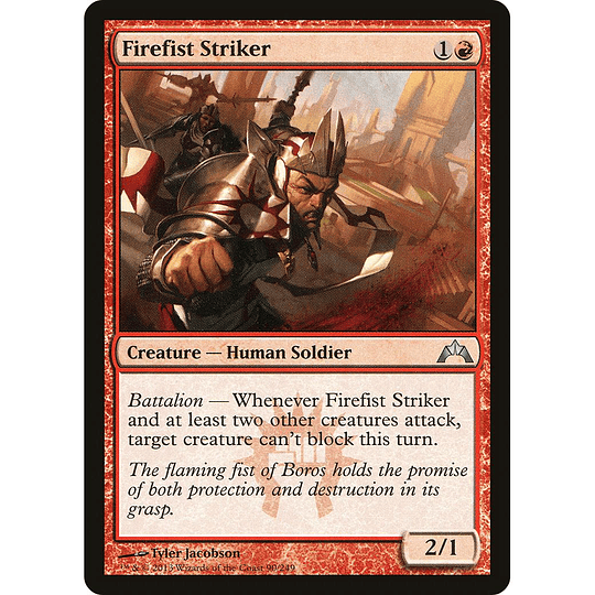 Firefist Striker #090