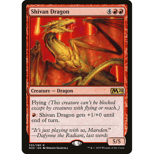 Shivan Dragon #335