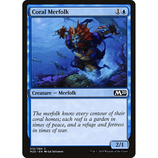 Coral Merfolk #315