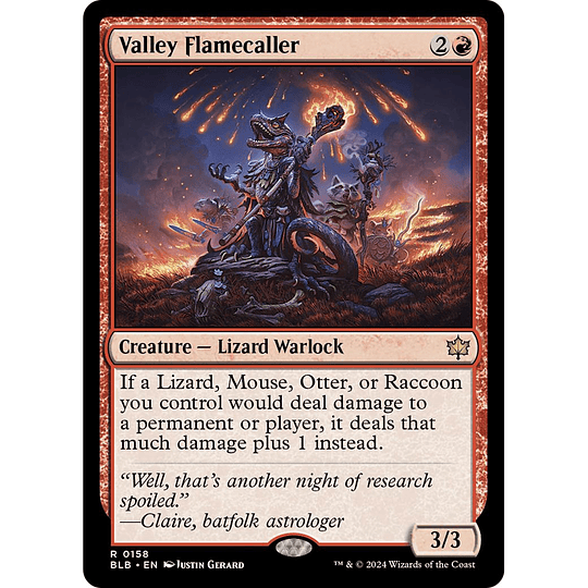 Valley Flamecaller #158