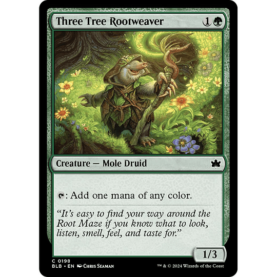 Three Tree Rootweaver #198