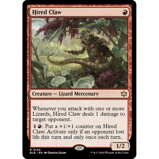 Hired Claw #140