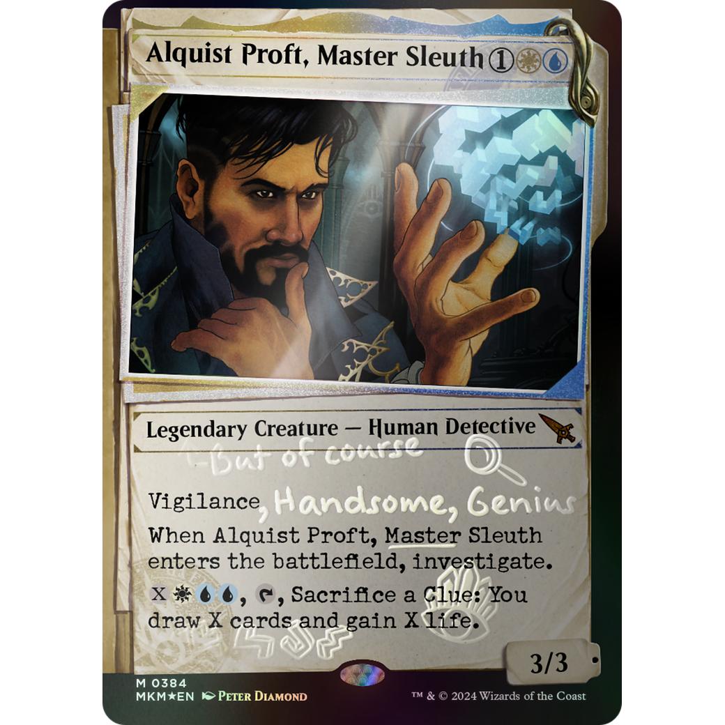 Alquist Proft, Master Sleuth #384