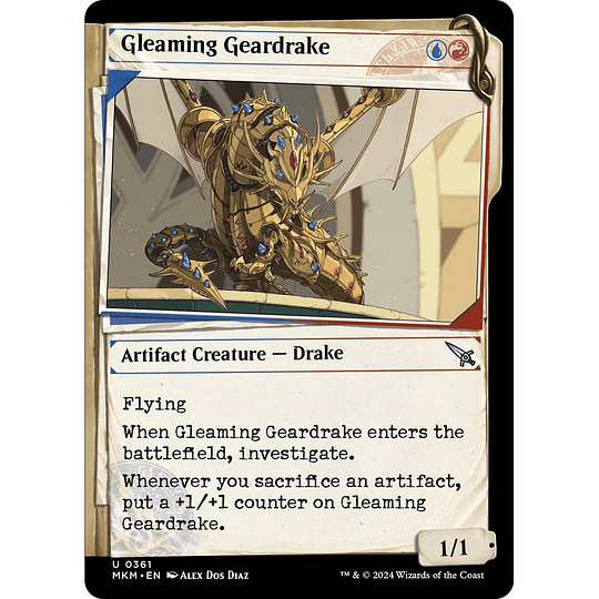 Gleaming Geardrake #361