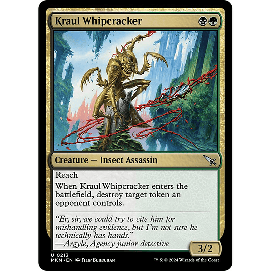 Kraul Whipcracker #213