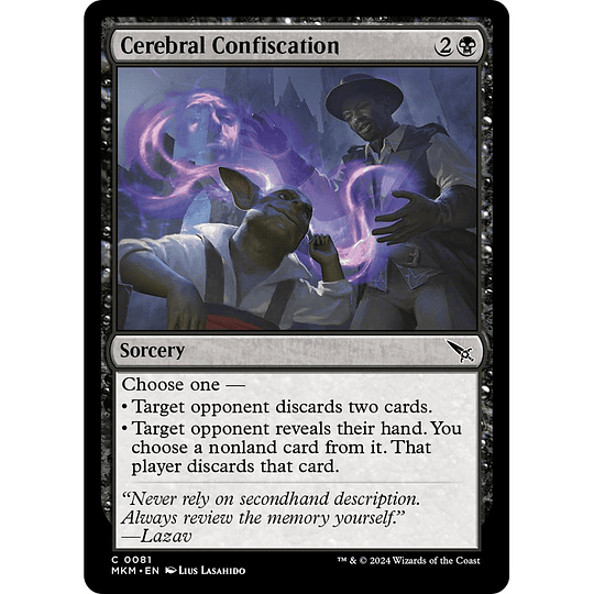 Cerebral Confiscation #081