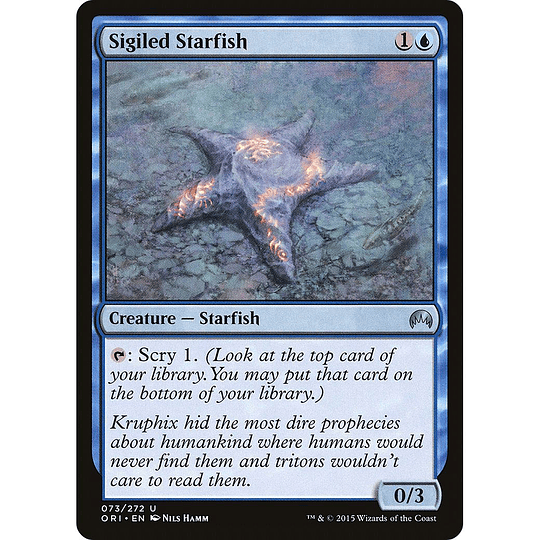 Sigiled Starfish #073