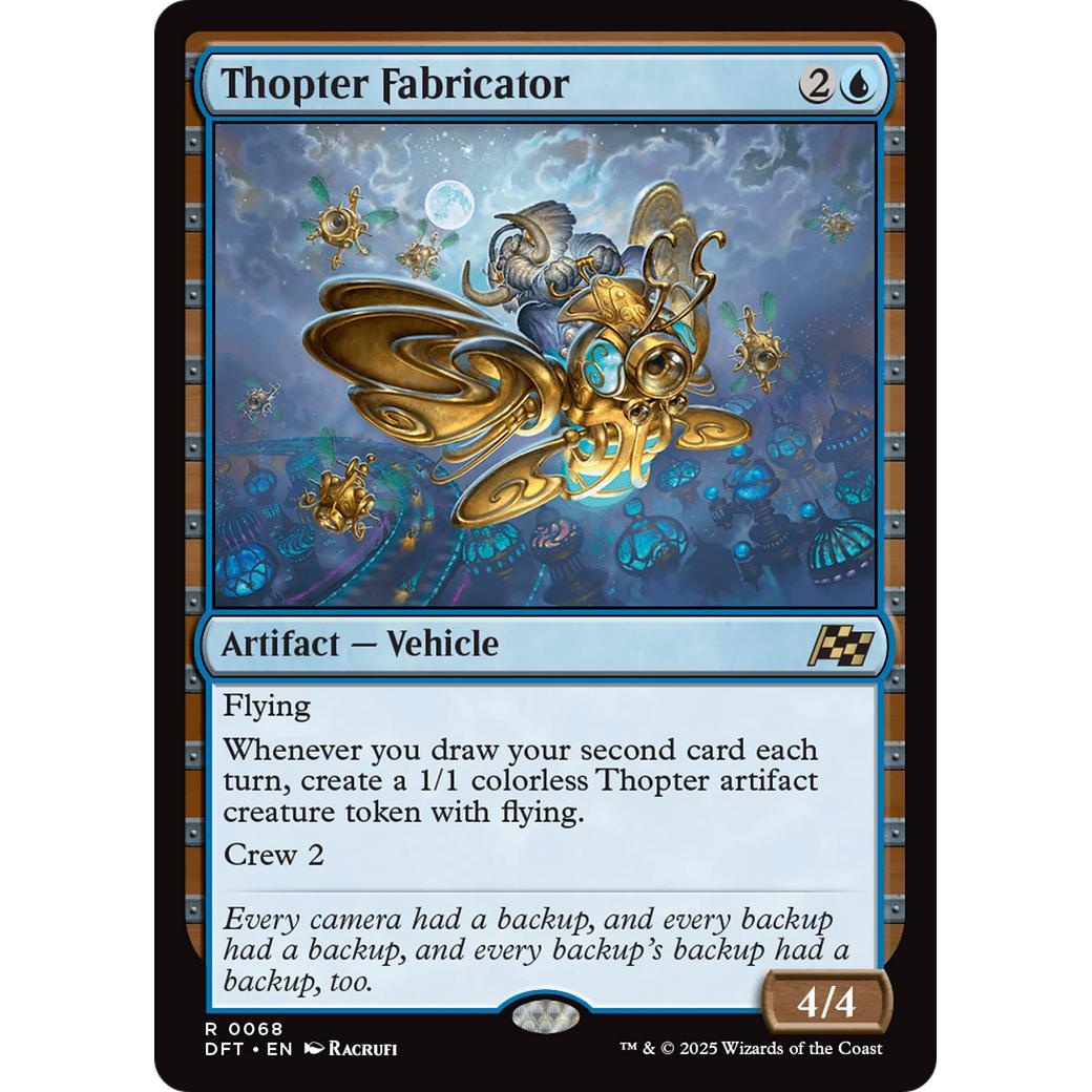 Thopter Fabricator #068