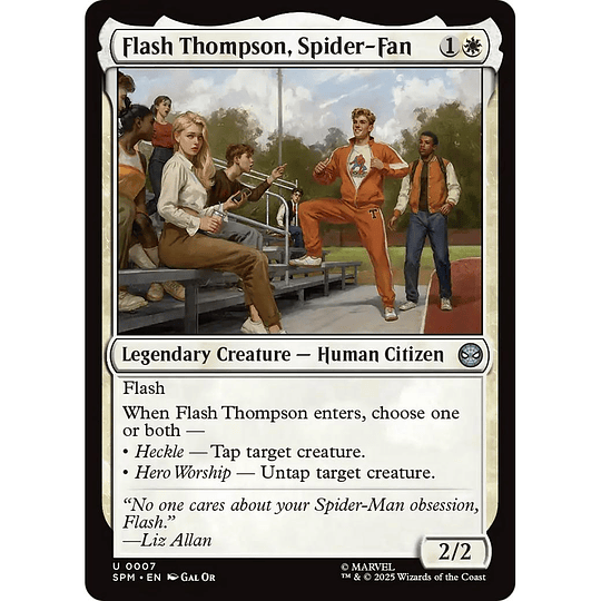 Flash Thompson, Spider-Fan #007