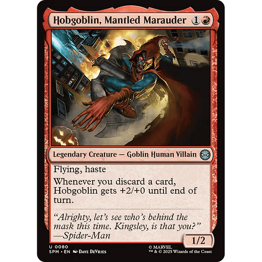 Hobgoblin, Mantled Marauder #080