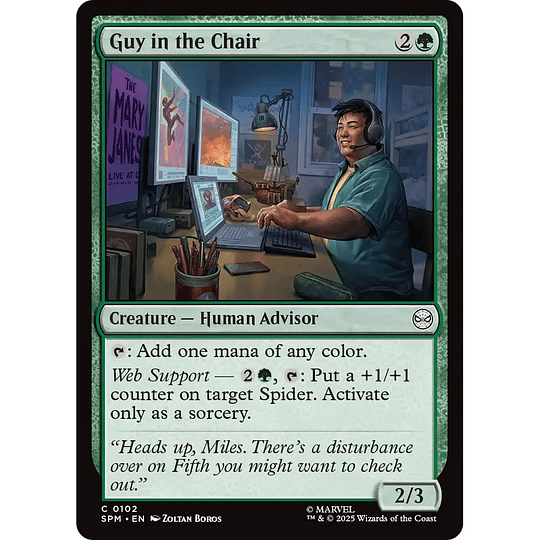 Guy in the Chair #102