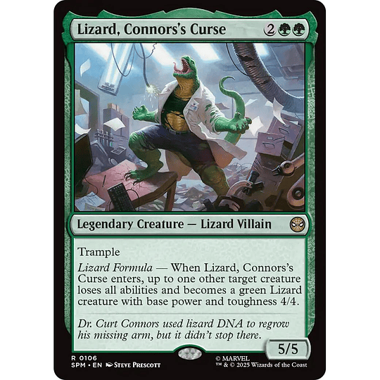 Lizard, Connors's Curse #106