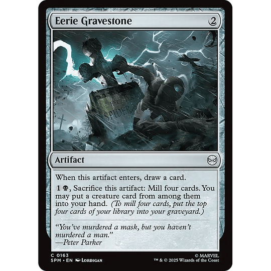 Eerie Gravestone #163