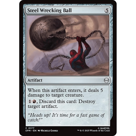 Steel Wrecking Ball #177