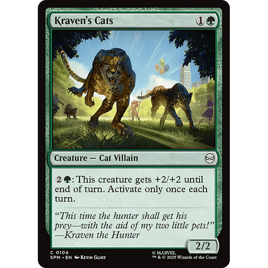 Kraven's Cats #104