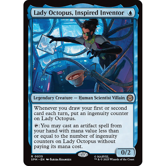 Lady Octopus, Inspired Inventor #035