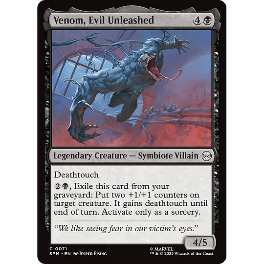 Venom, Evil Unleashed #071