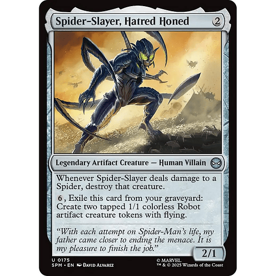 Spider-Slayer, Hatred Honed #175