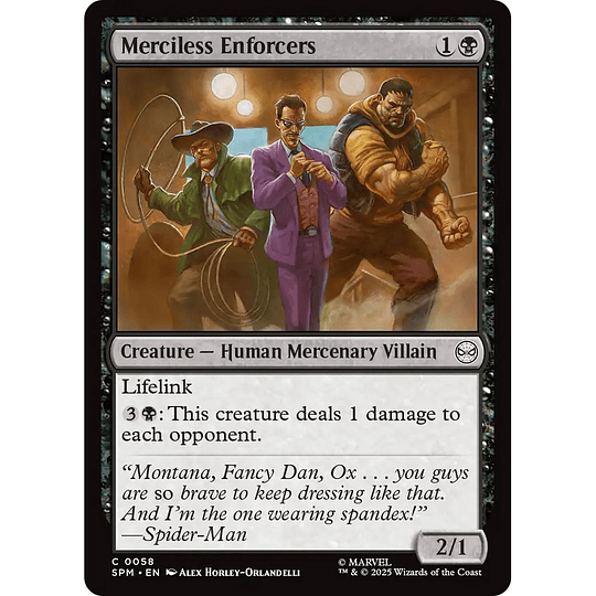 Merciless Enforcers #058