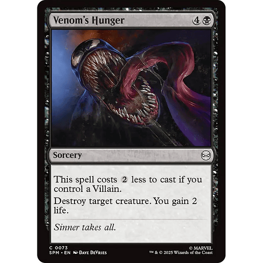 Venom's Hunger #073