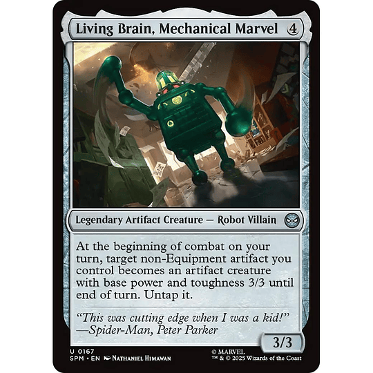 Living Brain, Mechanical Marvel #167