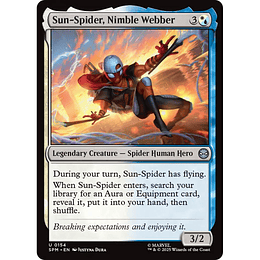 Sun-Spider, Nimble Webber #154