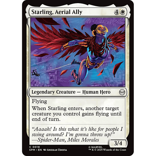 Starling, Aerial Ally #018