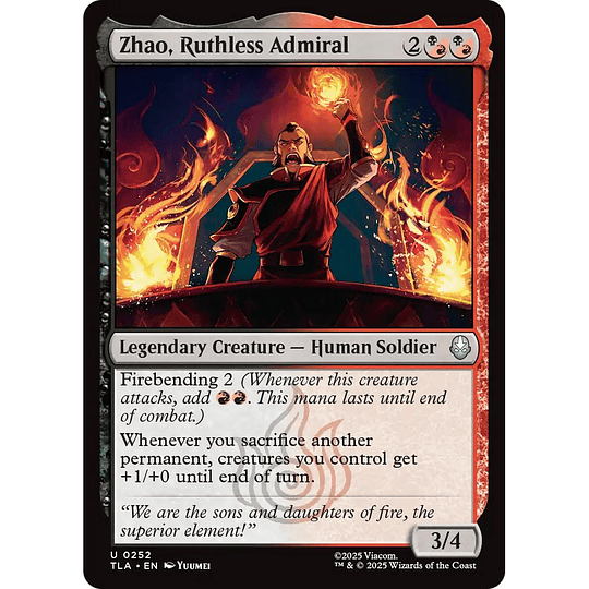 Zhao, Ruthless Admiral #252