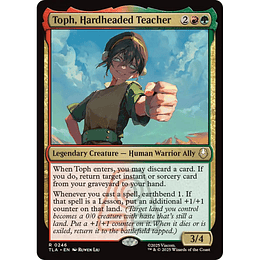 Toph, Hardheaded Teacher #246