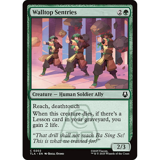Walltop Sentries #202