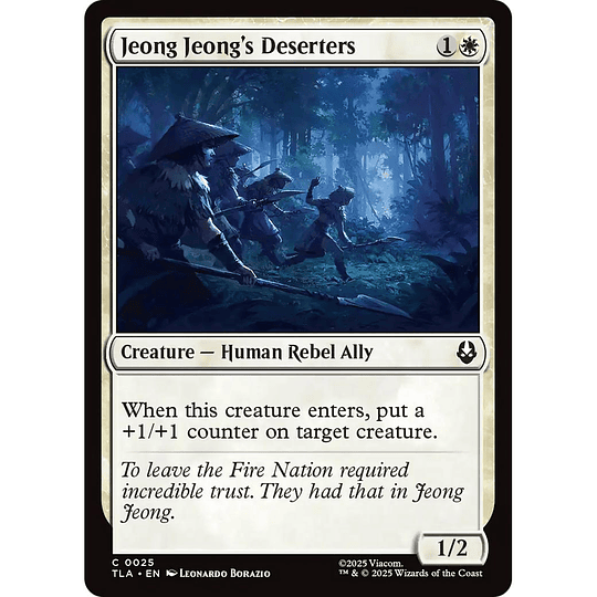 Jeong Jeong's Deserters #025