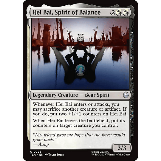 Hei Bai, Spirit of Balance #225